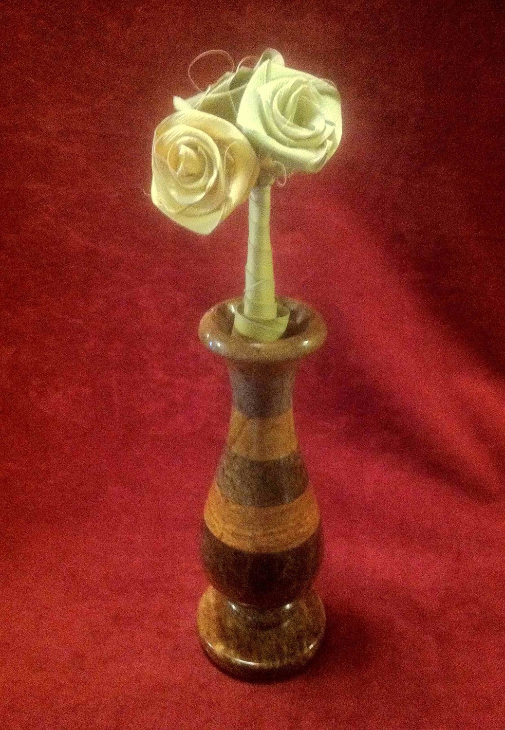 Multi Layered Talc Soapstone Vase