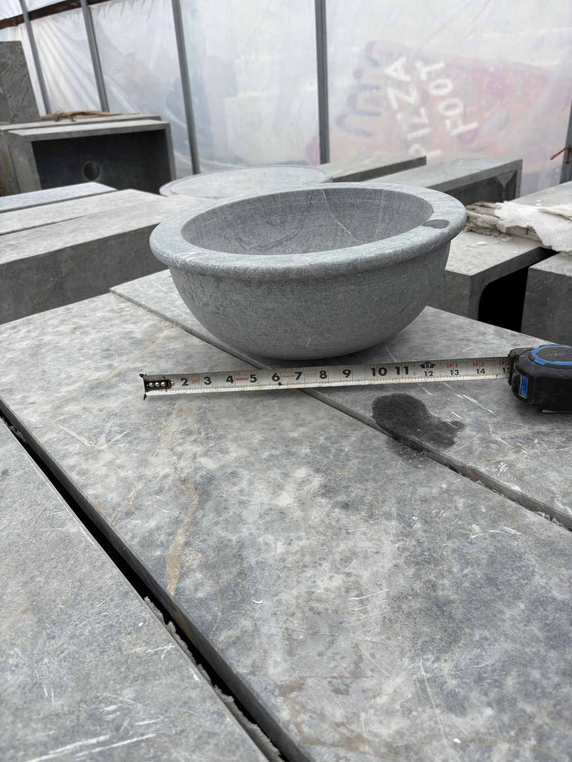 Solid Soapstone Vessel Sinks