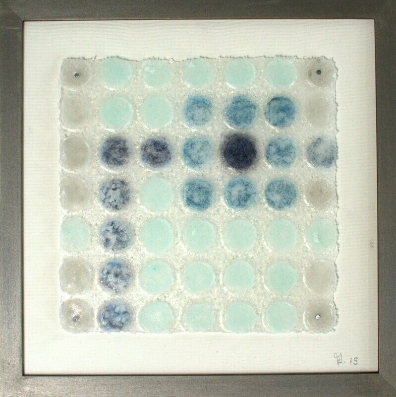 Morgens und Mittags - 2 Glasbilder Pate de Verre inkl. Rahmen Morgens und Mittags - 2 Glasbilder Pate de Verre inkl. Rahmen