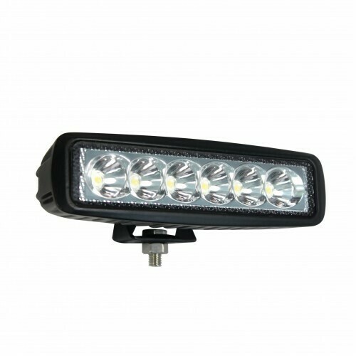 Rectangular 6 x 1.5W LED Work Lamp