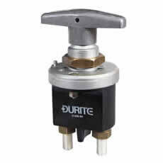 Heavy Duty Battery Isolator with Fixed Key