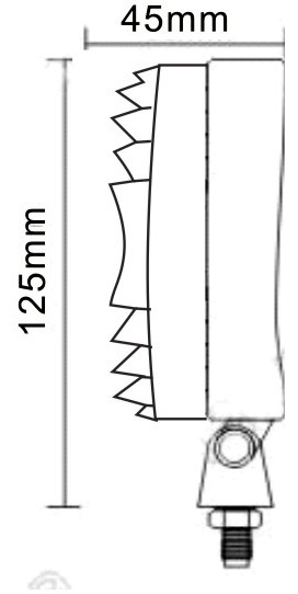 Worklight 9 SMD 27w 1400lm