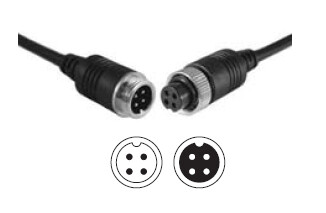 Camera Cables Brigade 4 Pin