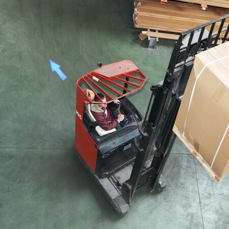 Blue Arrow Forklift Safety Lamp