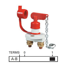 Marine Battery Isolator - 100A at 24V - 500A for 5 Seconds