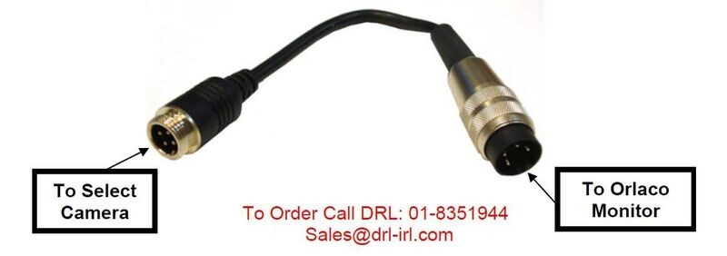 Orlaco Monitor - select Camera Adapter AC-056