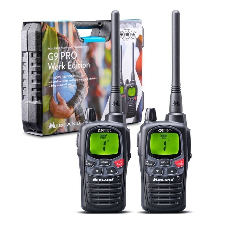 Midland G9 Pro Work Edition Walkie Talkie