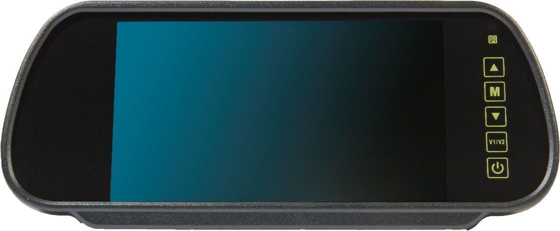 7” Mirror Monitor With Universal Stalk