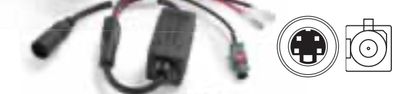 AC-24-12(002) - In-line 24/12Vdc converter - Elite camera to Mercedes monitor