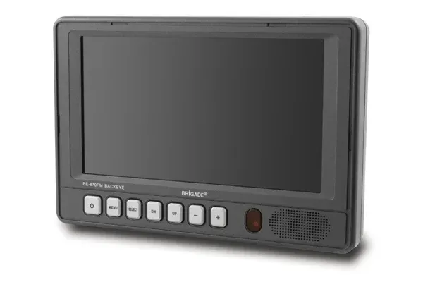 7" Quad Digital LCD Monitor 4 inputs