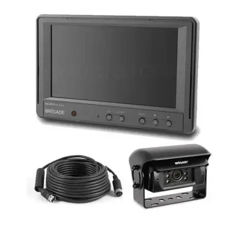 BE-870L-100 - Brigade Elite 7″ Single Shutter Camera Monitor System For Rigid Vehicles