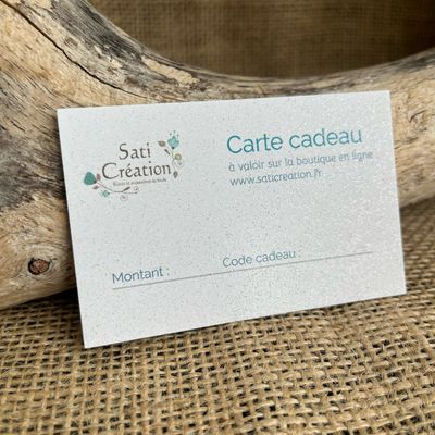 Carte cadeau 50€