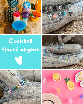 Cocktail fruité argent 