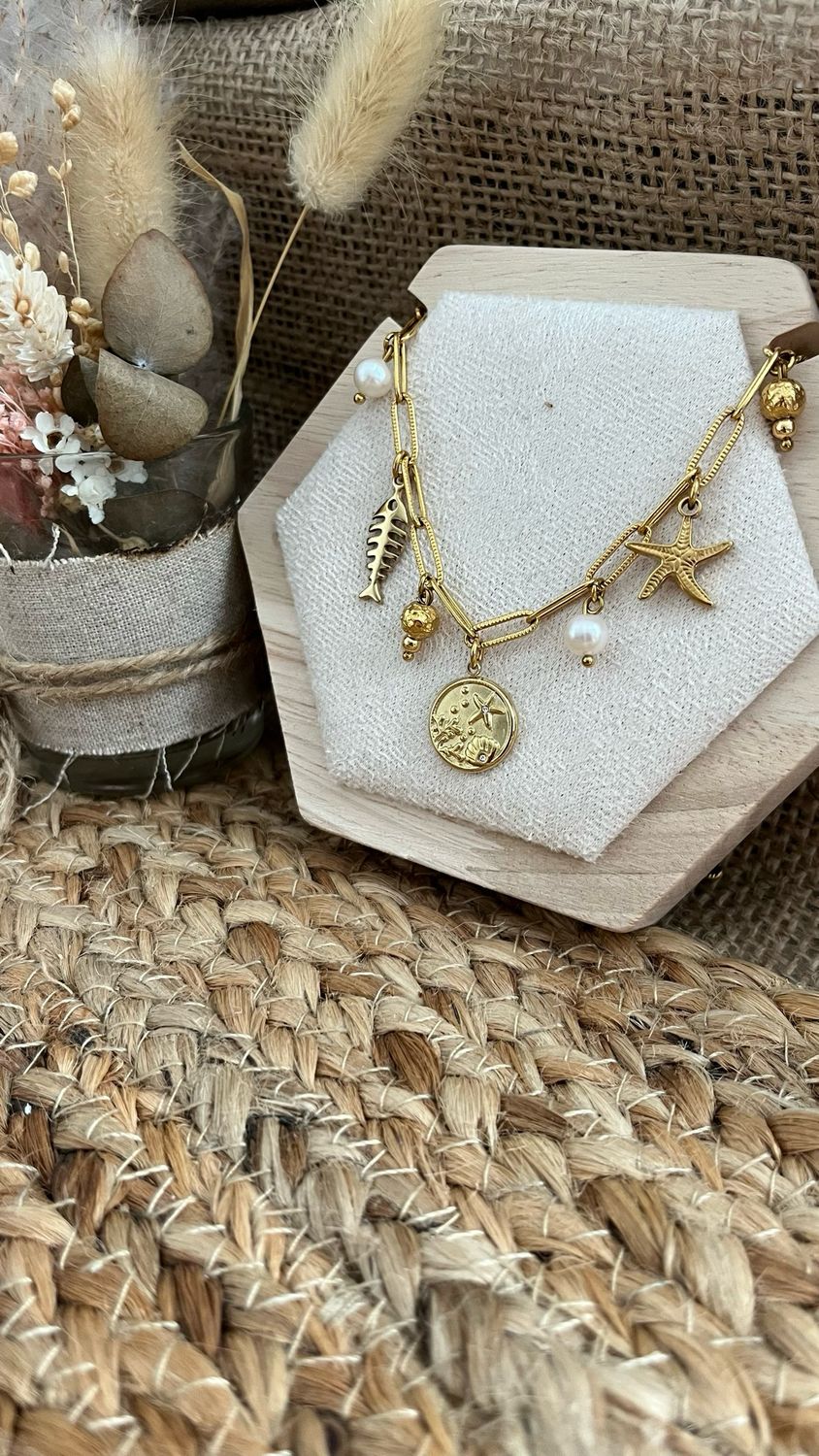 Collier « sous l’océan »