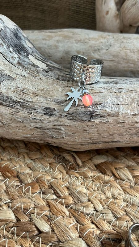 Bague « cocktail fruité » SUNSET argent