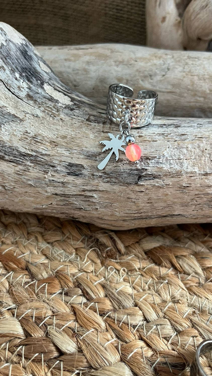 Bague « cocktail fruité » SUNSET argent