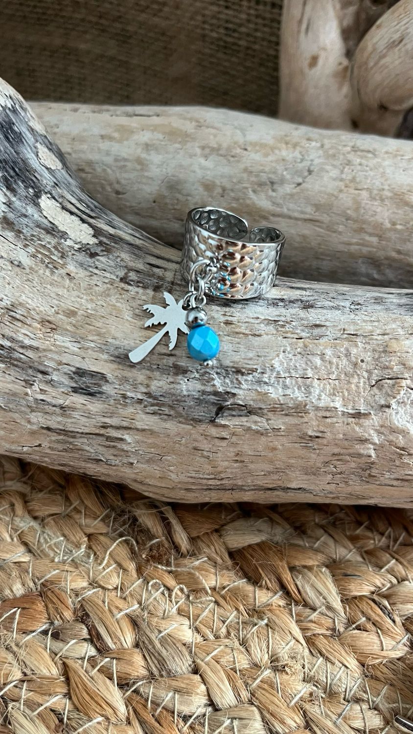 Bague « cocktail fruité » LAGON argent