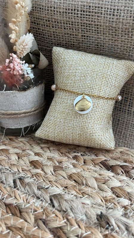 Bracelet « sable chaud » or