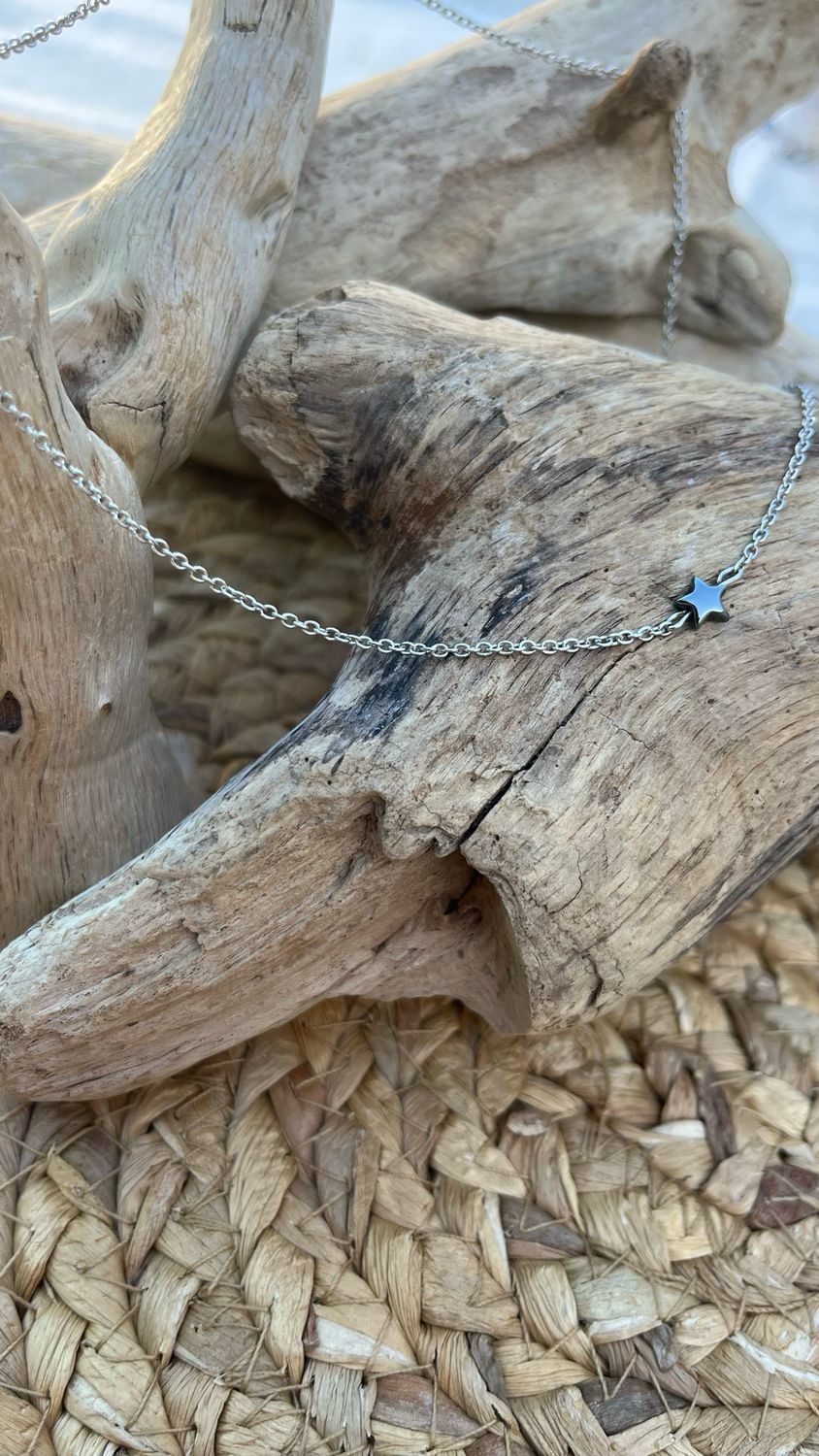 Collier « nuit belle étoile » argent