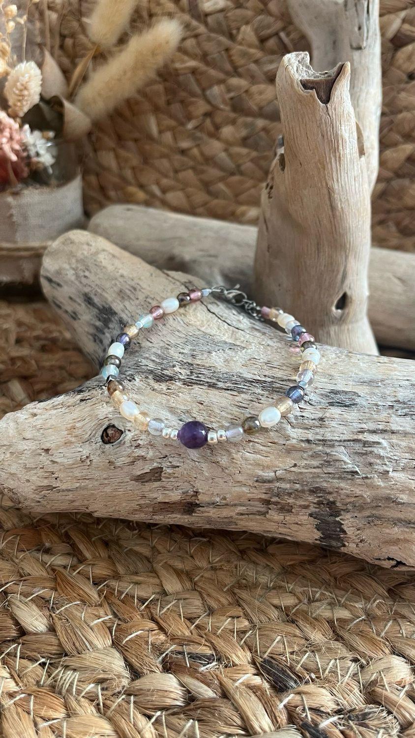 Bracelet « aurore perlée »