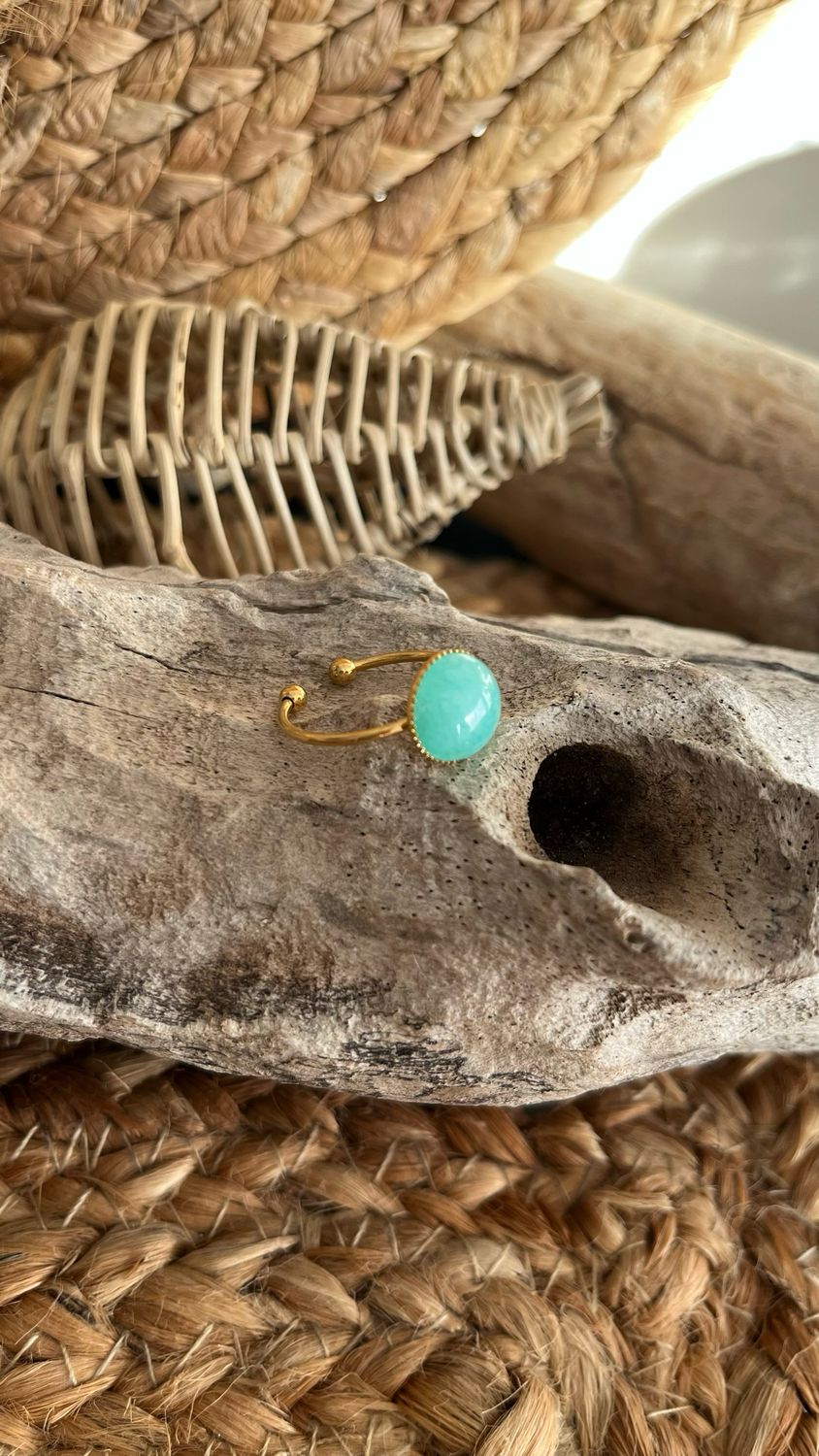 Bague « Lumière d’ailleurs » turquoise