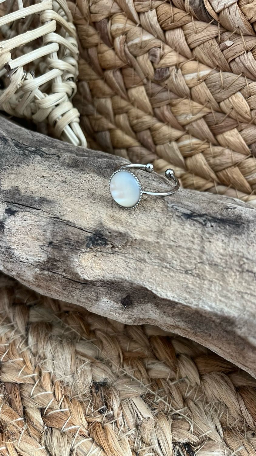 Bague mini « souffle Indigo »
