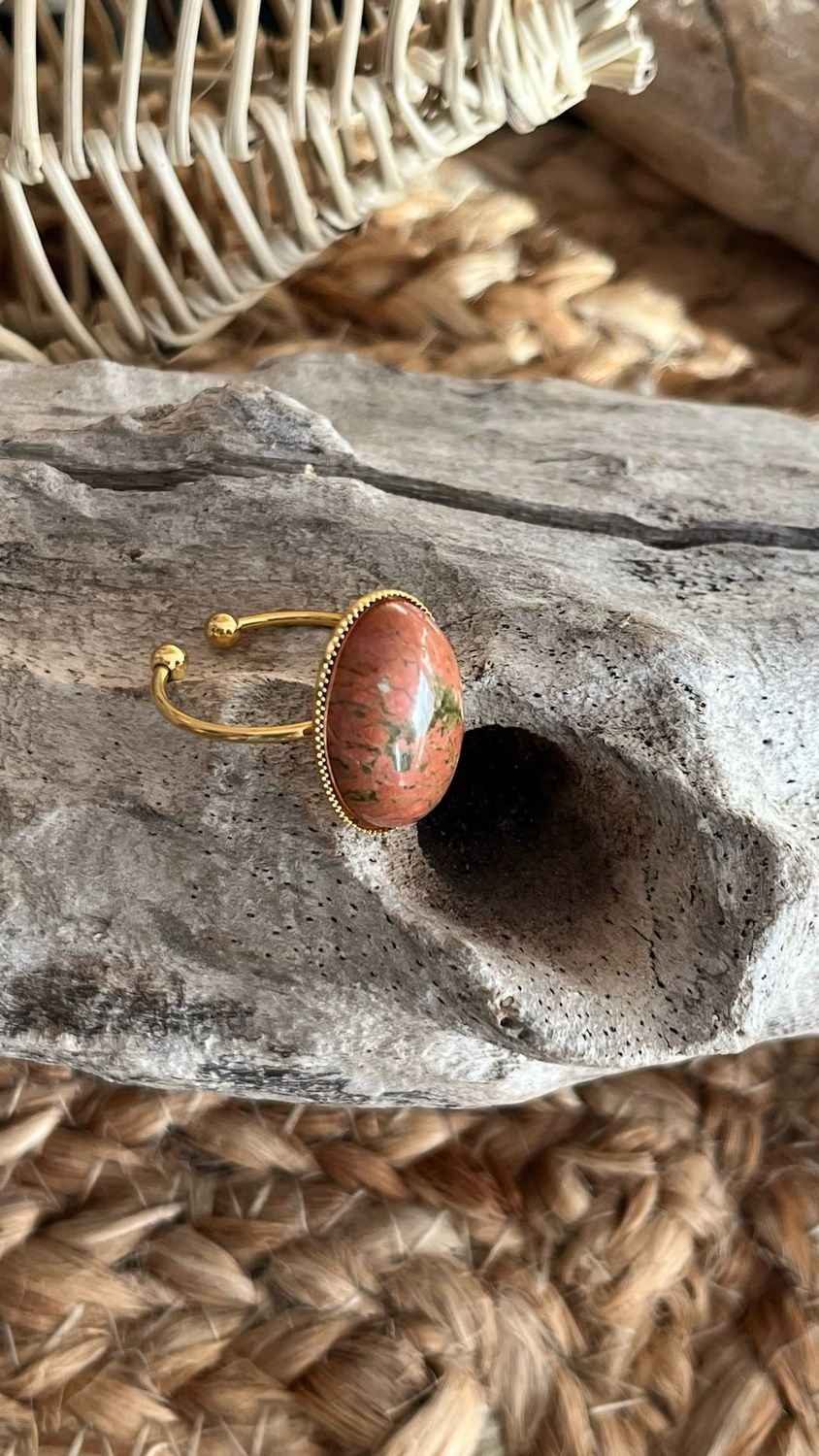 Bague « Rose sauvage »
