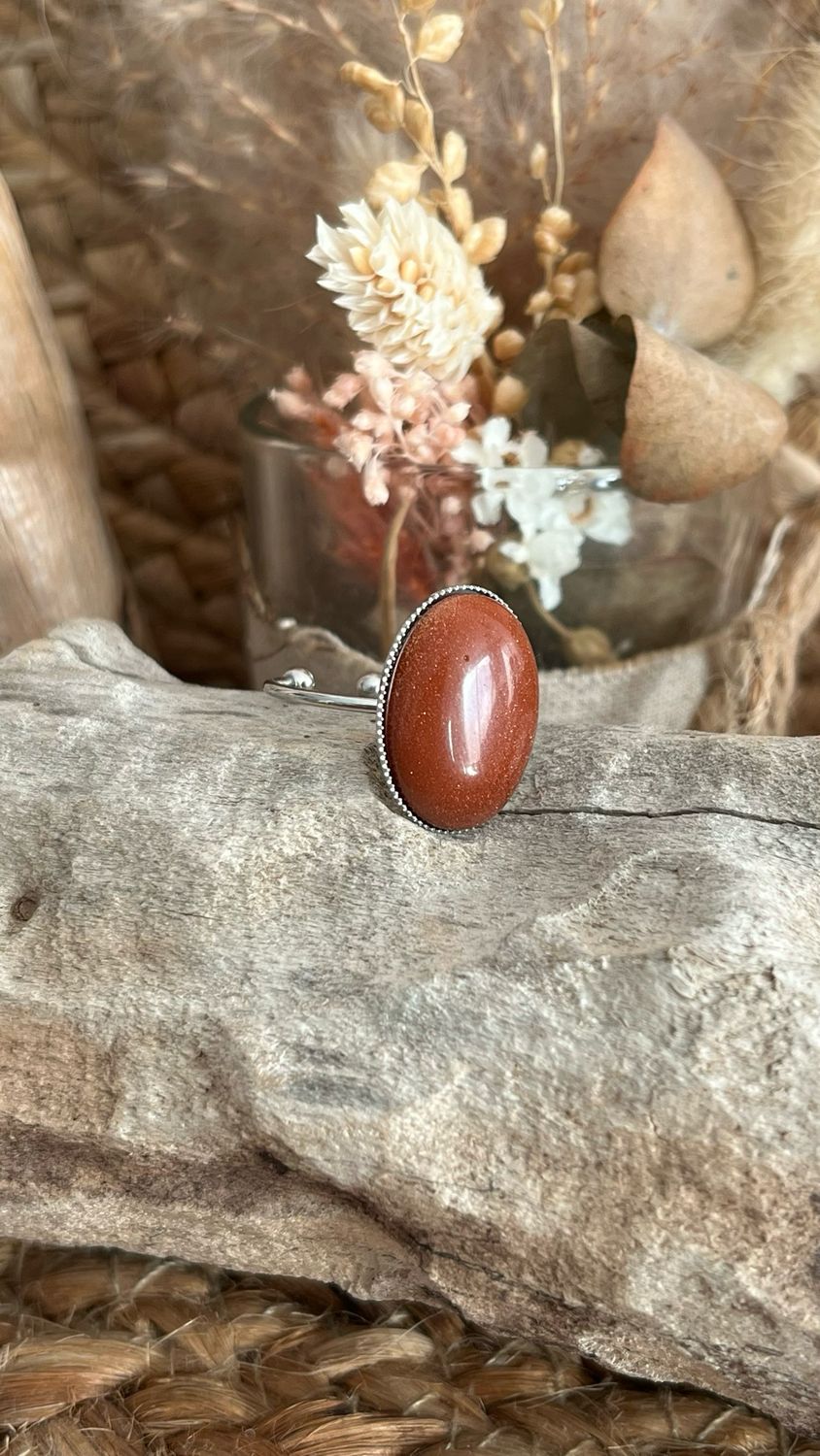 Bague « Orchidée solaire » argent Bague « Orchidée solaire » argent