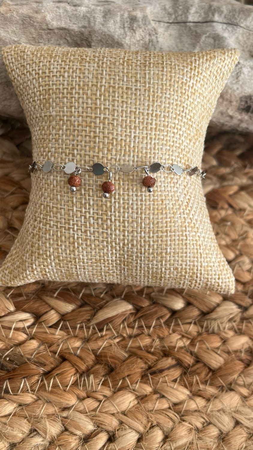 Bracelet « Orchidée solaire » argent Bracelet « Orchidée solaire » argent