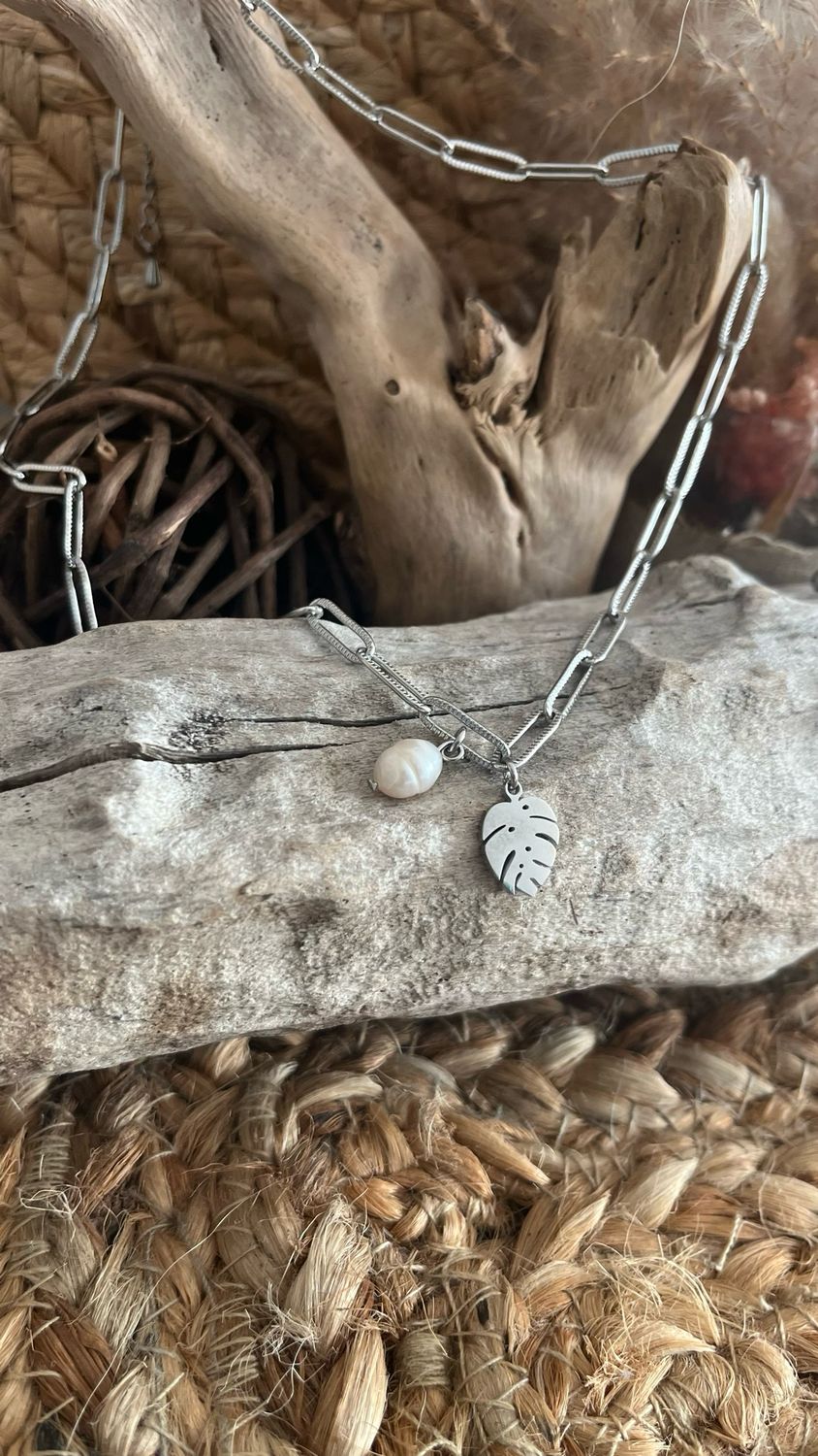 Collier « Signature » argent Collier « Signature » argent