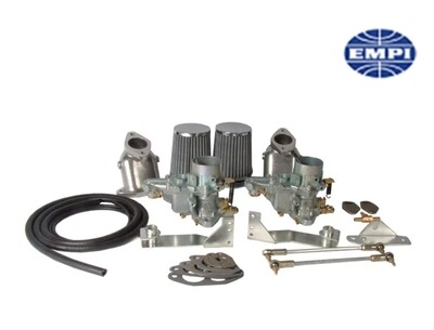 EMPI Twin 34 EPC Carburettor Kit, Twin Port: Beetle 1960-1979, T2 Bay 1968-1979, T2 Split 1960-1967