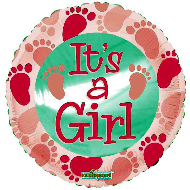 Folienballon ITS A GIRL