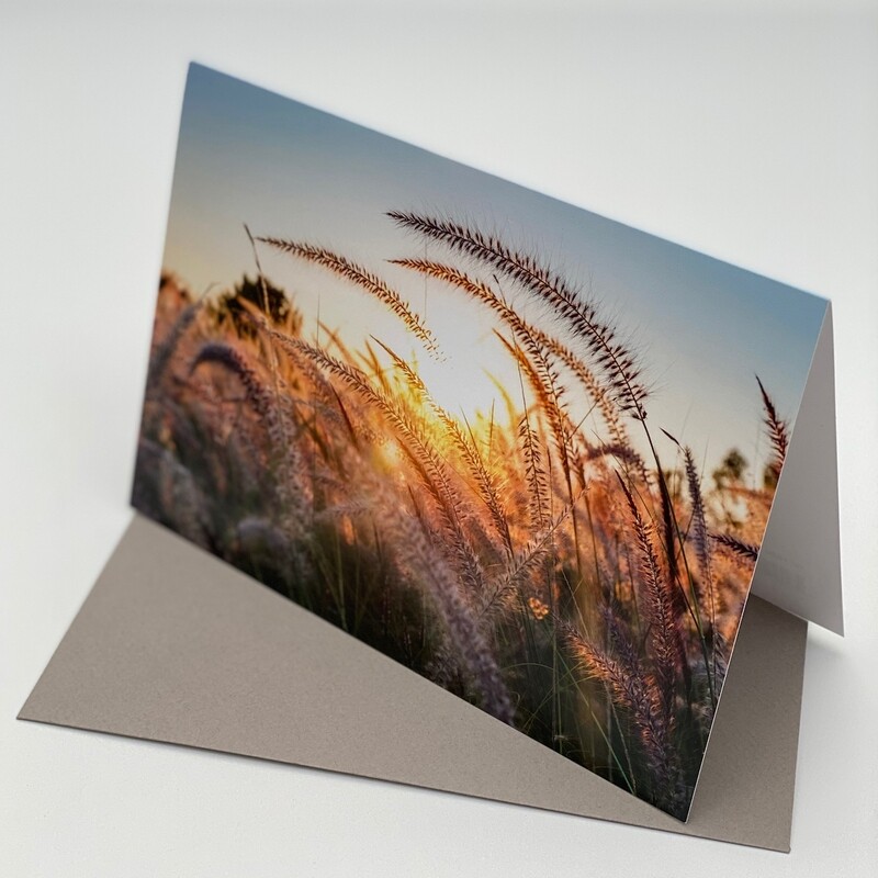 Greeting Card - Sunset