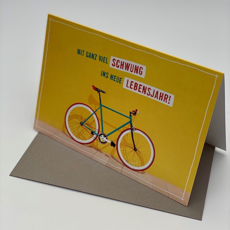 Greeting Card - Bicycle