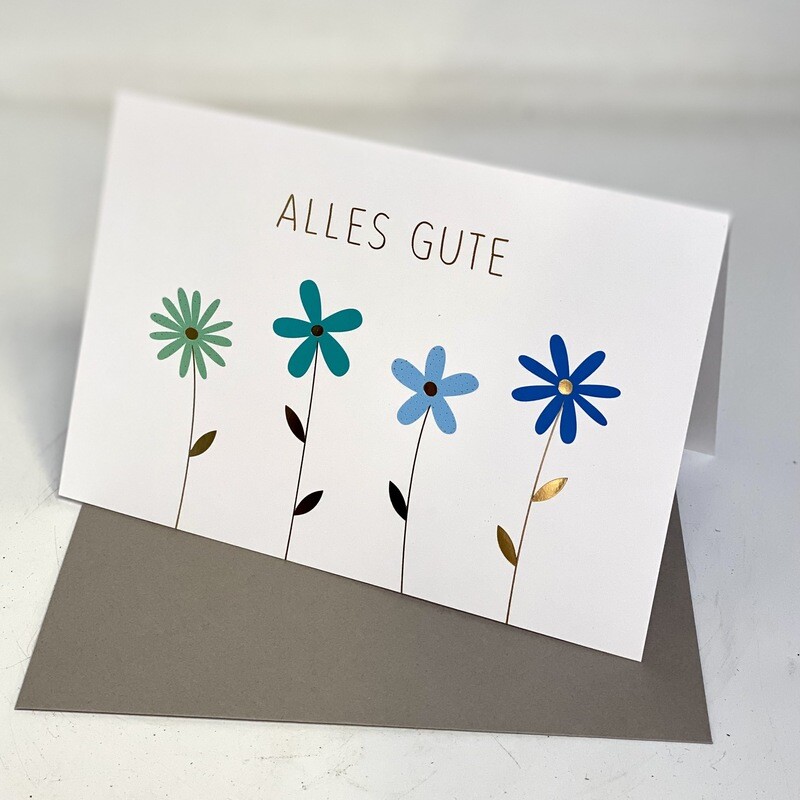 Greeting Card - Alles Gute