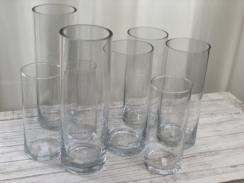 Glass Cylinder Vases