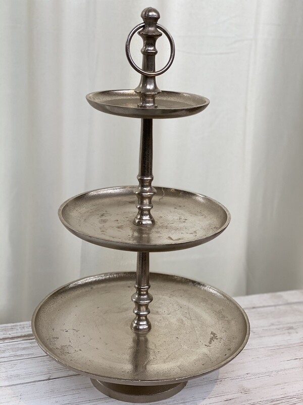 Cake Tray Silver