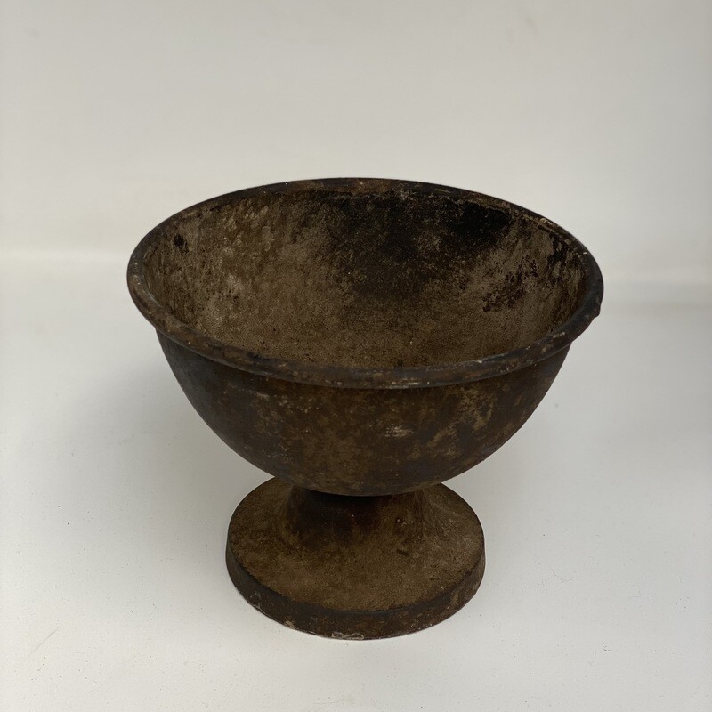 Footed Urn Brown