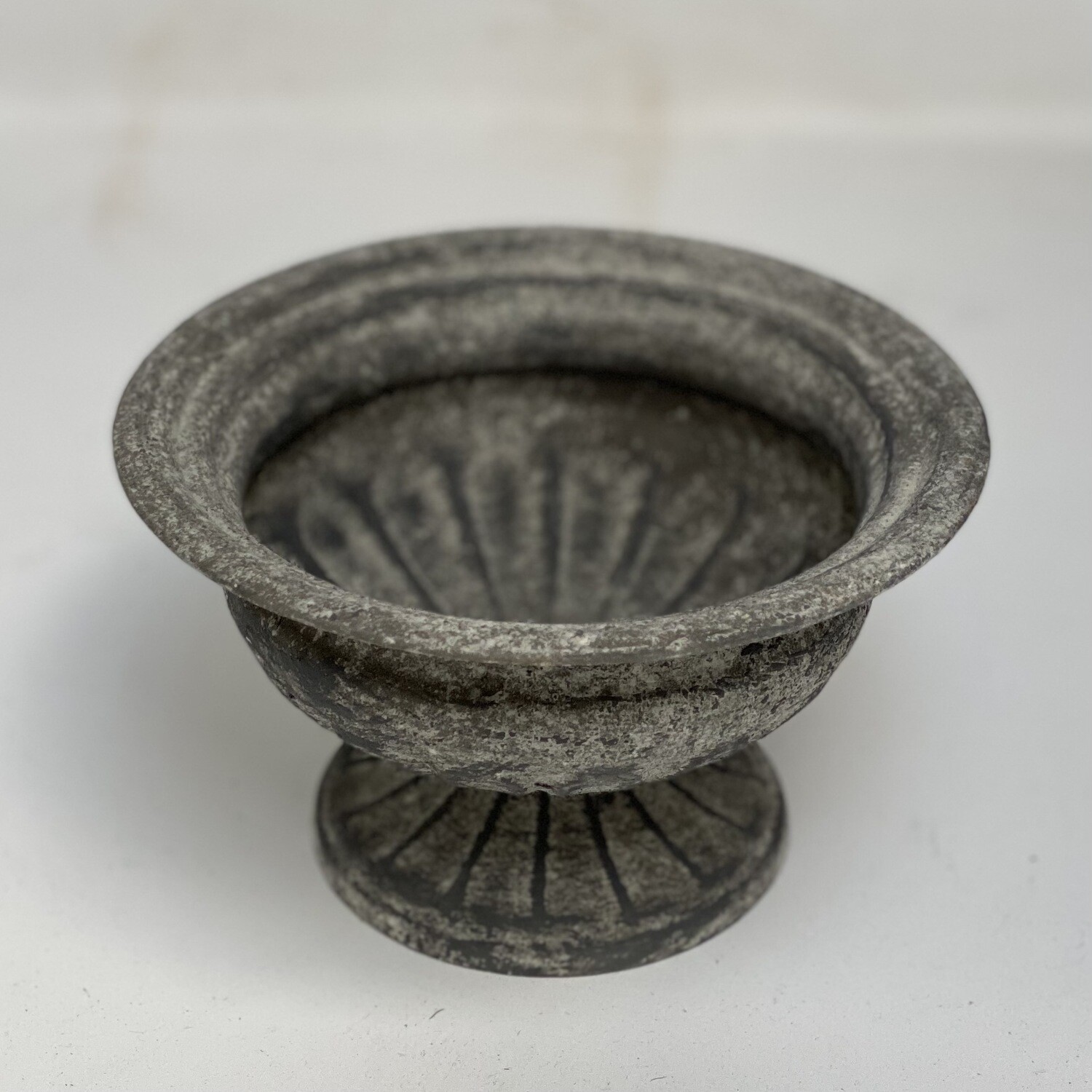 Footed Vessel Gray