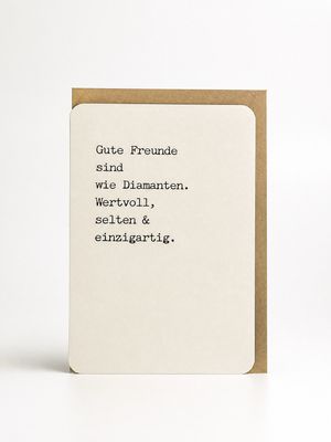 Karte Freunde