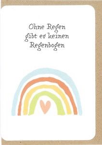 Karte Regenbogen