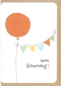 Karte Ballon