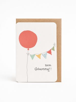 Karte Ballon