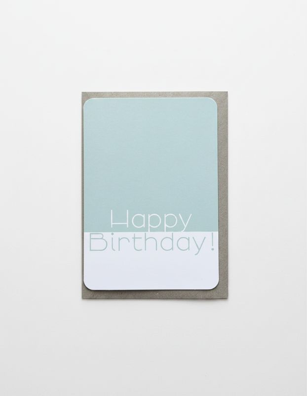 Karte Happy Birthday
