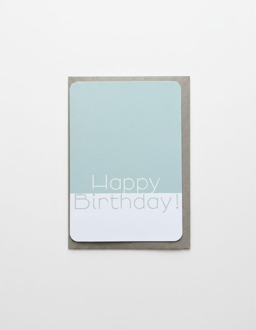 Karte Happy Birthday