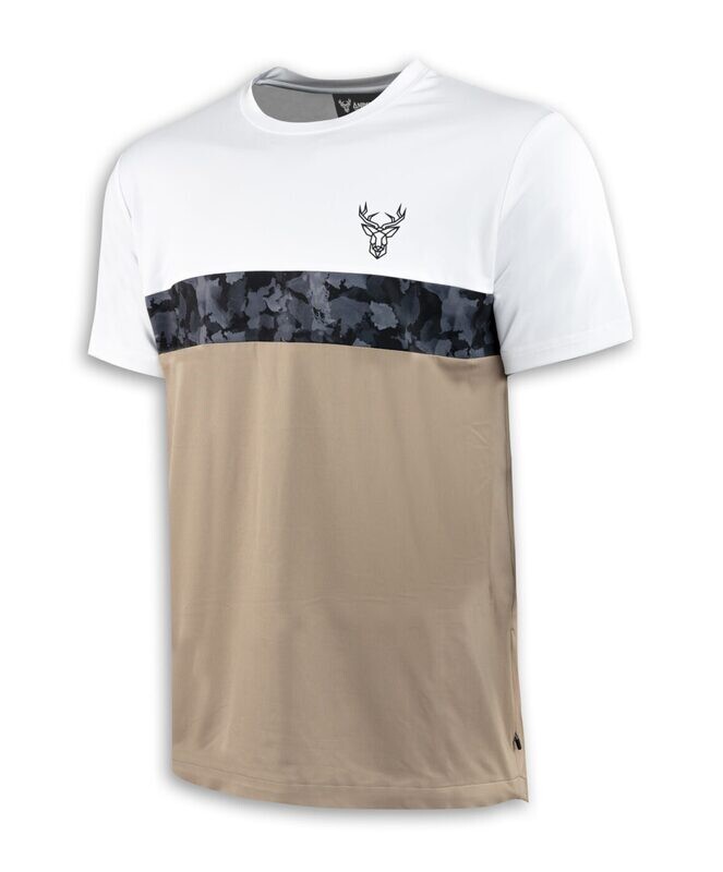 Maillot Animoz Manches Courtes WILD Camel