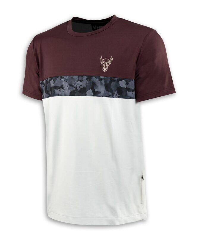 Maillot Animoz Manches courtes WILD Bordeaux