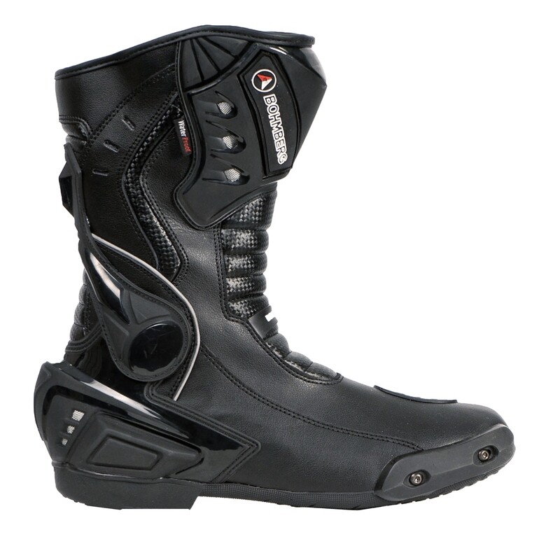Bohmberg® VIKING Motorcycle Boots with attached Hard Shell Protectors
