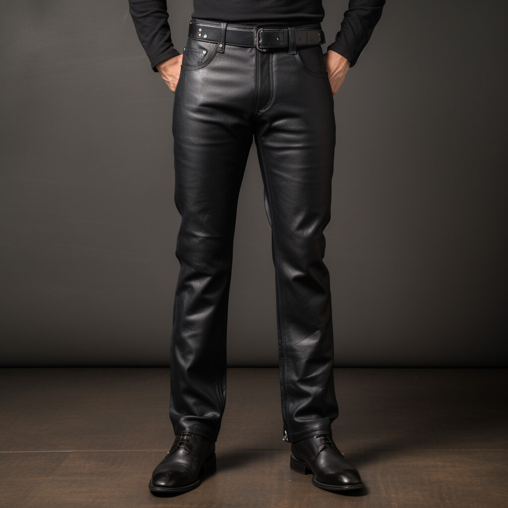 Bohmberg® Premium Men's Leather Jeans ALLROUNDER made of Cowhide