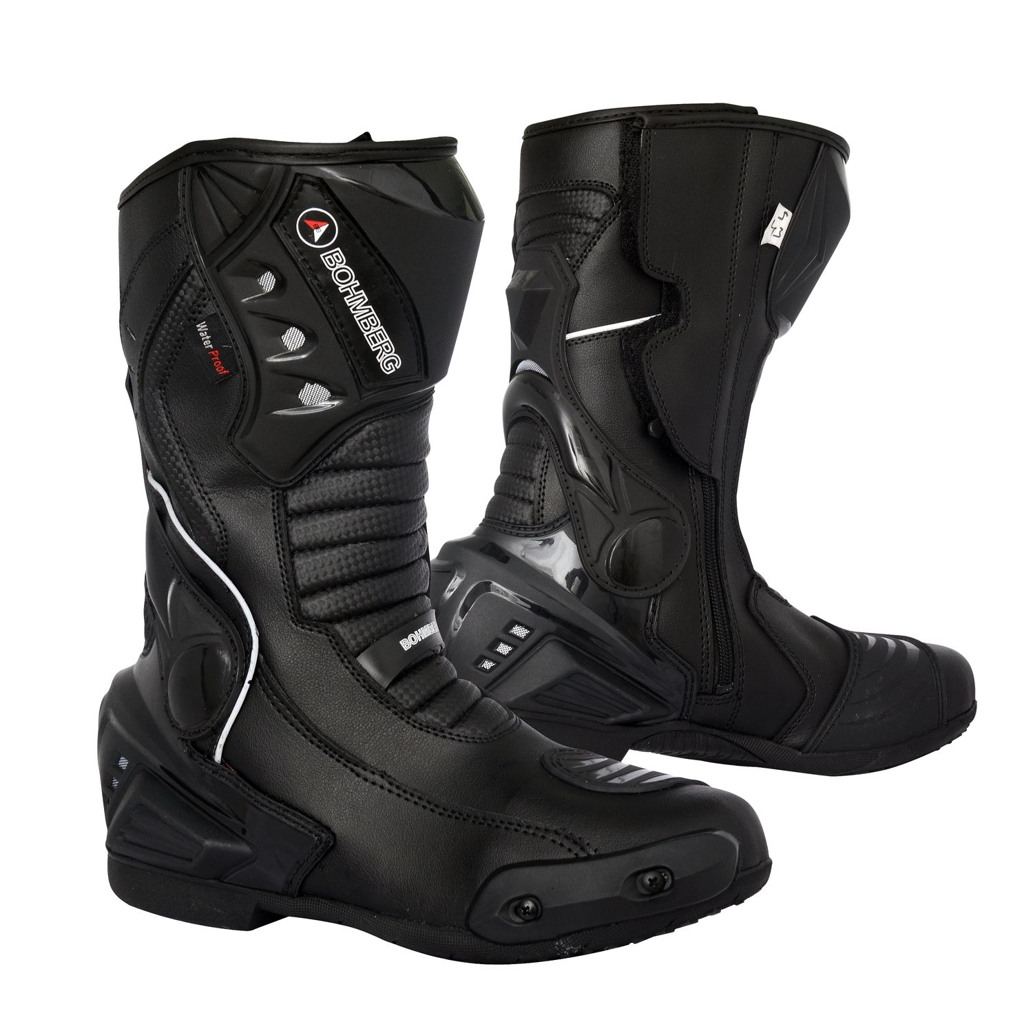 Bohmberg Viking waterproof motorcycle boots with protectors and breathable membrane